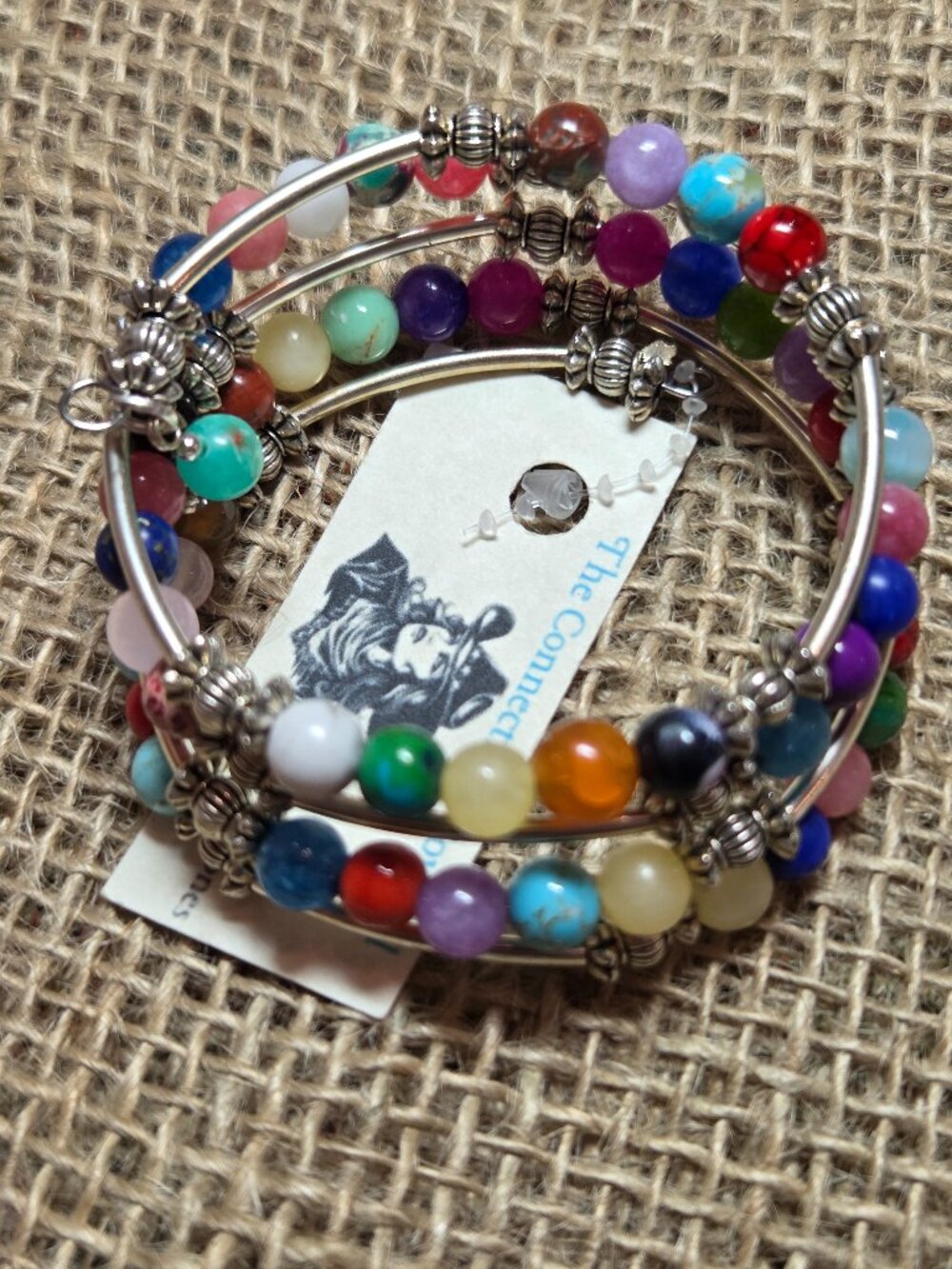 Festival Chic 4 row wrap bracelet